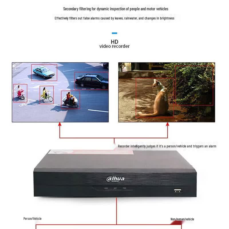 Dahua 6-Channel 1-Bay Network Video Recorder (NVR) CN plug (adapter included)