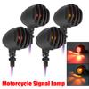 Ретро Забор 2 шт. Галогенный указатель поворота Индикатор Мигалка Мотоциклетный поворотник для Honda для Suzuki для Cafe Racer