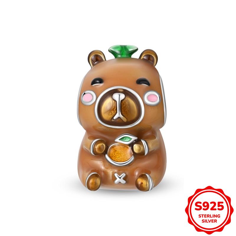 Медная бабочка мультяшное животное подвеска шарм бусины подходит для браслетов 3 мм ожерелье для женщин роскошное изготовление ювелирных изделий своими руками