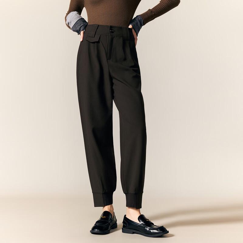 Gejin Women's Commuter Cuffed Casual Pants