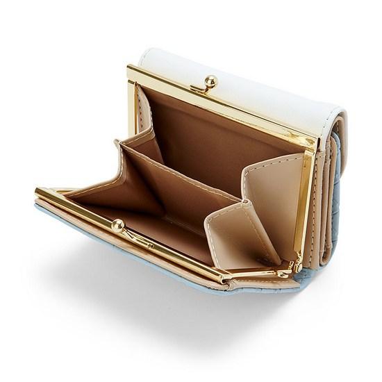 Cinnamoroll Wallet Sanrio Women's Half Wallet Coin Card Wallet, a Popular Character In Korea