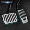 For Tesla Model 3 Model Y 2023 2022 Pedal Pads Covers Accessories Metal Auto Accelerator Brake Rest Tesla