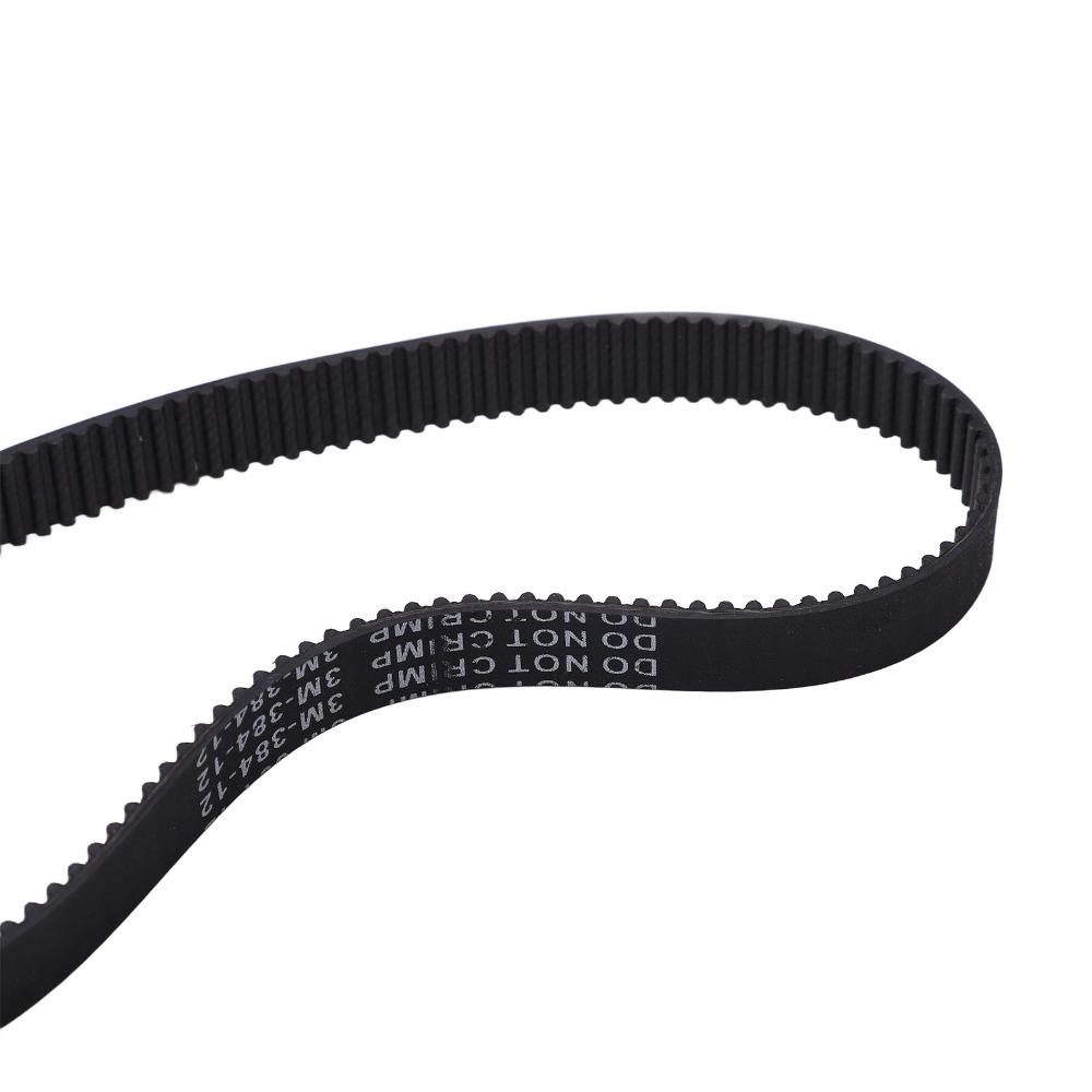Rubber Timing Belt 3M-384-12 Synchronous Belt Durable Transfer Drive Belt  Drive System