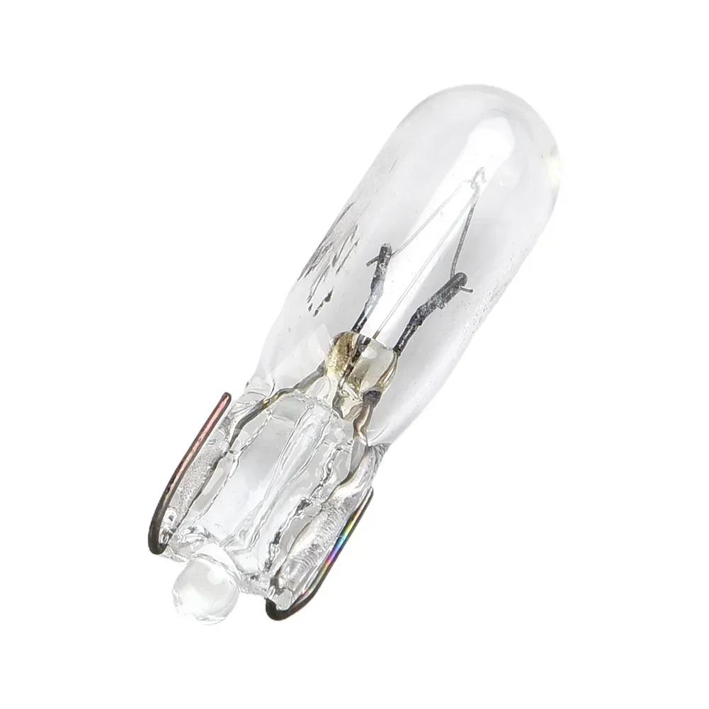Улучшенная видимость с лампой на приборную панель автомобиля T5 286, 12 В 1,2 Вт, упаковка из 10 шт., конструкция из кварцевого стекла, галогенная технология