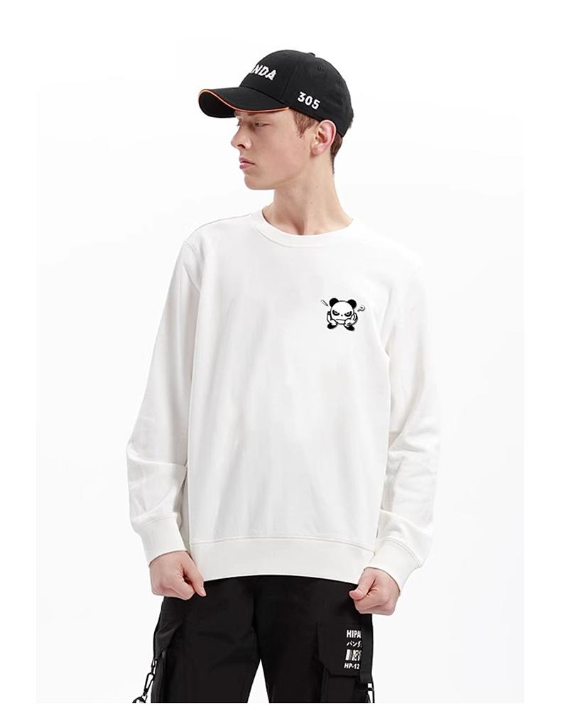 Hello Hipanda, Panda basic hoodie, New Year's fashion brand couple outfit pullover