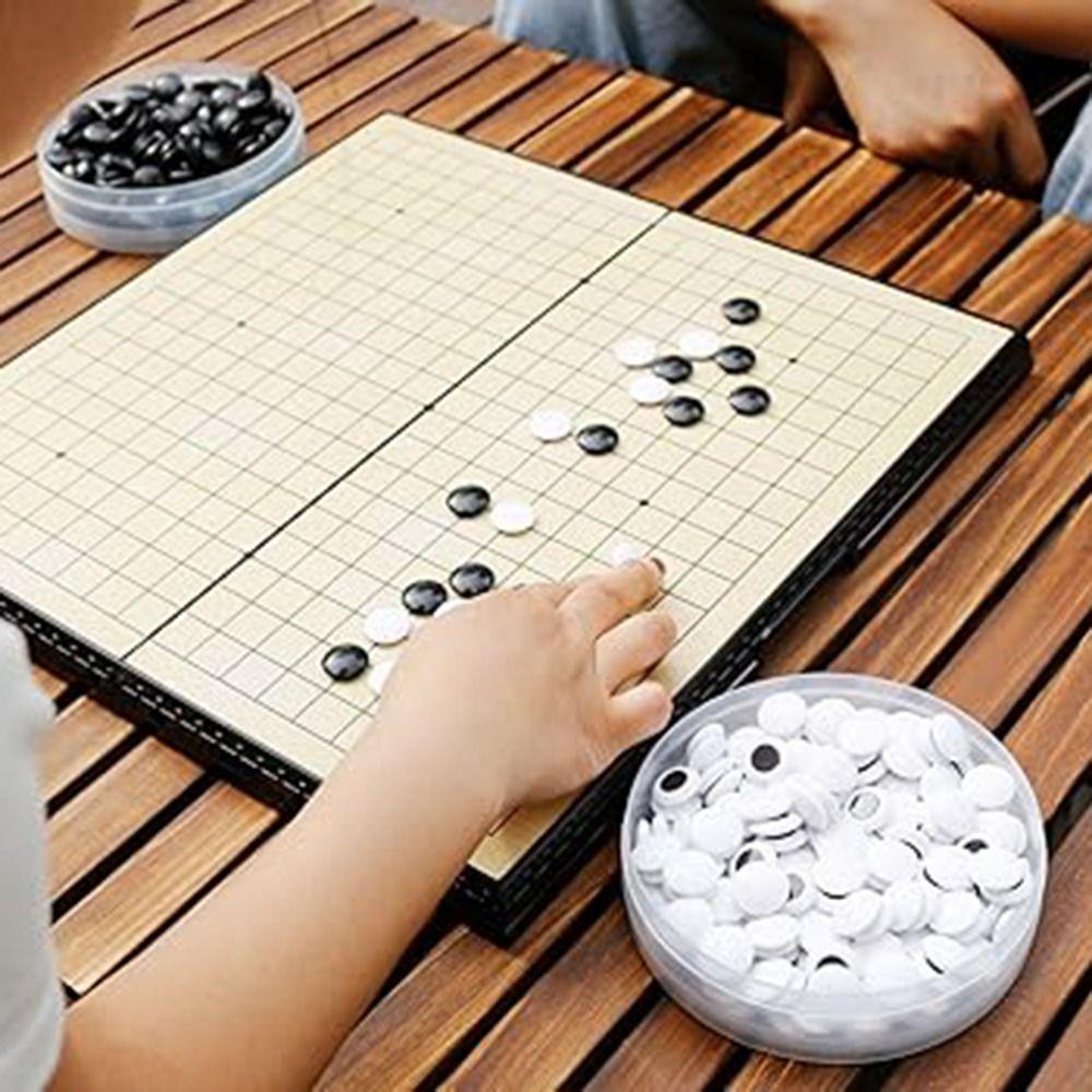 S/M/L/XL Gomoku Game Set Foldable Chessboard Strategy Game Foldable Board Game Set  Tabletop Game