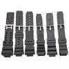 Watchband Silicone Rubber Watch Strap Band Men Black Sports Diving Watchbands Stainless Steel Pin Buckle  Watch Accessories
