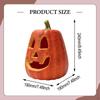 Хэллоуин Тыква Свет Декоративная Фигурка Декор Садовая Статуя Светодиодная Лампа для Крыльца