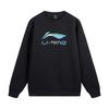 Li-Ning Lightweight Long Sleeve Comfortable Soft Fashionable Skin-Friendly Versatile Crew Neck Pullover Sweatshirt Unisex Sweatshirt AWDVH35-5