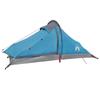 Trekking Tent Blue 4 Person 185T Polyester with PU Coating