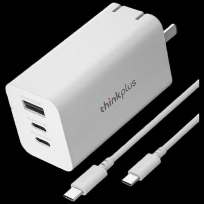 Быстрое зарядное устройство Lenovo ThinkPlus 65 Вт GaN 2C1A USB-C