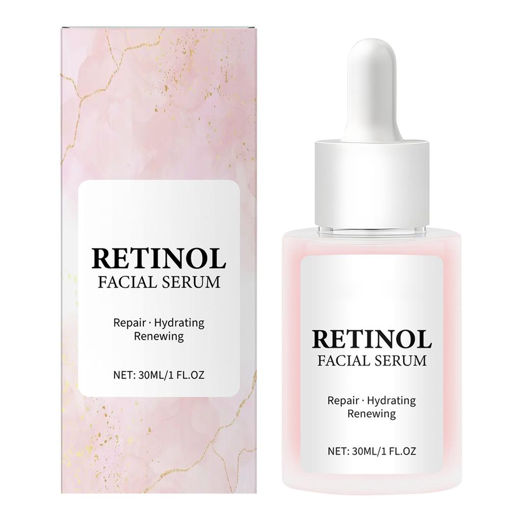 Facial Retinol Serum Moisturizing Face Serum For Wrinkles, Fine Lines, And Uneven Skin Tone,30ML