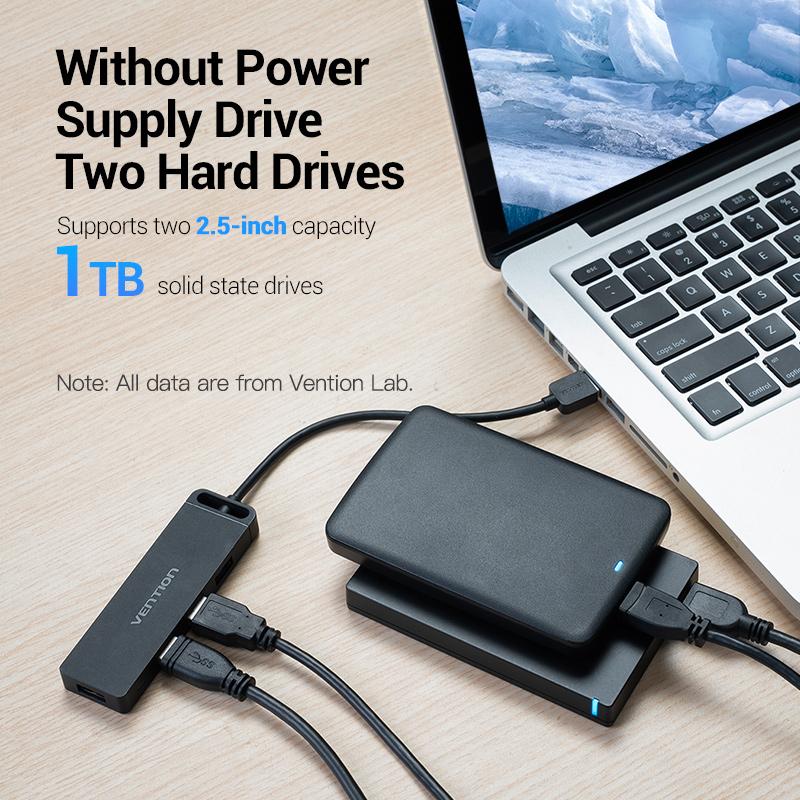 Vention USB HUB 3 0 адаптер 4 порта USB 3.0 сплиттер высокоскоростной OTG адаптер для ноутбуков компьютерные аксессуары 2.0 концентратор USB