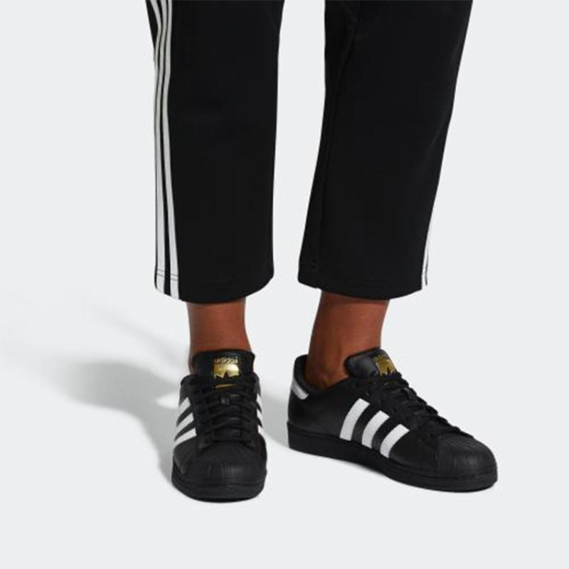 Adidas Кроссовки Superstar Foundation Черный/Белый/Черный B27140
