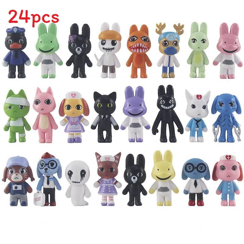 Animal Hospital Action Figure Toy Collection With Soft Pvc Material For Kids And Collectors