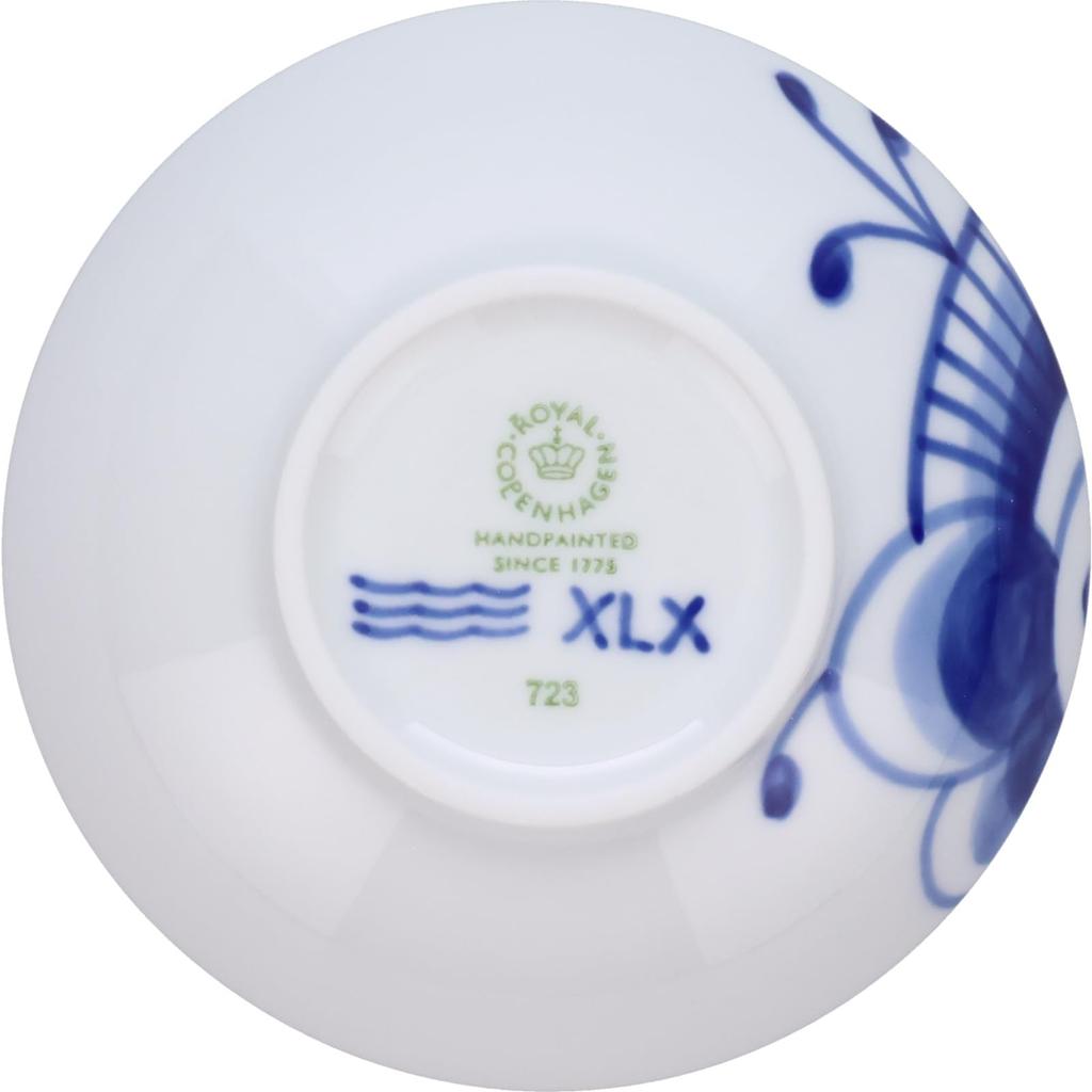 ROYAL COPENHAGEN Royal Copenhagen Blue Fluted Mega Bowl Dish 9cm Wedding Gift 1062490 [Regular Import]