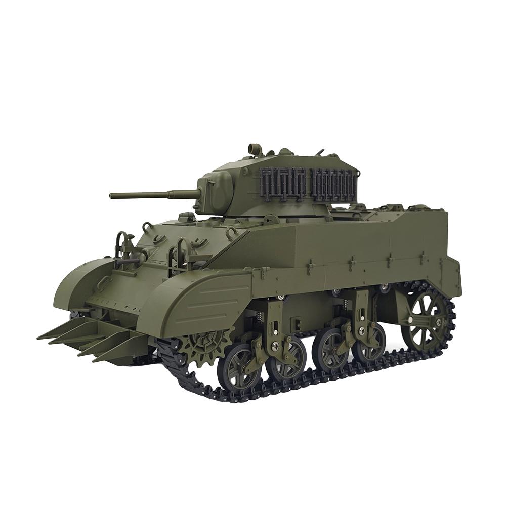 Remote Control Tank 1/16 Full-scale Remote Control Tank Toys Simulated Sound and Motion 360 Degree