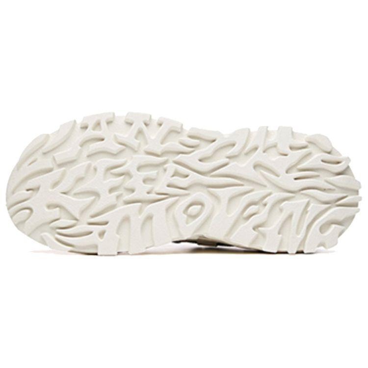 Anta Hot Comfortable Non-Slip Wear-Resistant Increased Height Low-Top Dad Shoes Men Sneakers Yellow White 912038890-3