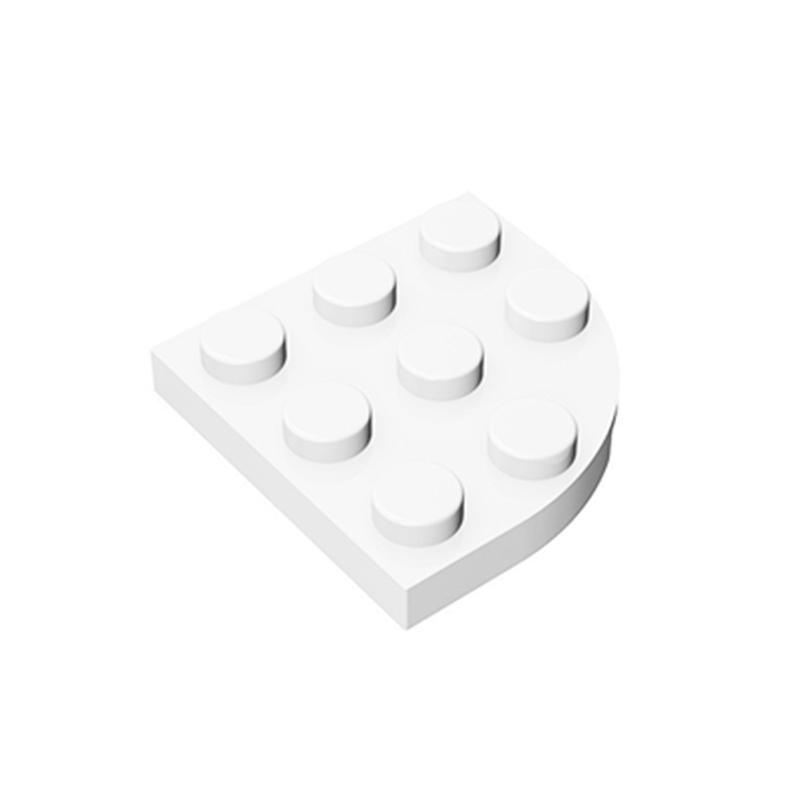 20 ШТ. ПЛАСТИНА 3X3, 1/4 КРУГА Совместимые 30357 Круглые и Угловые Самоблокирующиеся Кубики Строительные Блоки Игрушки Аксессуары