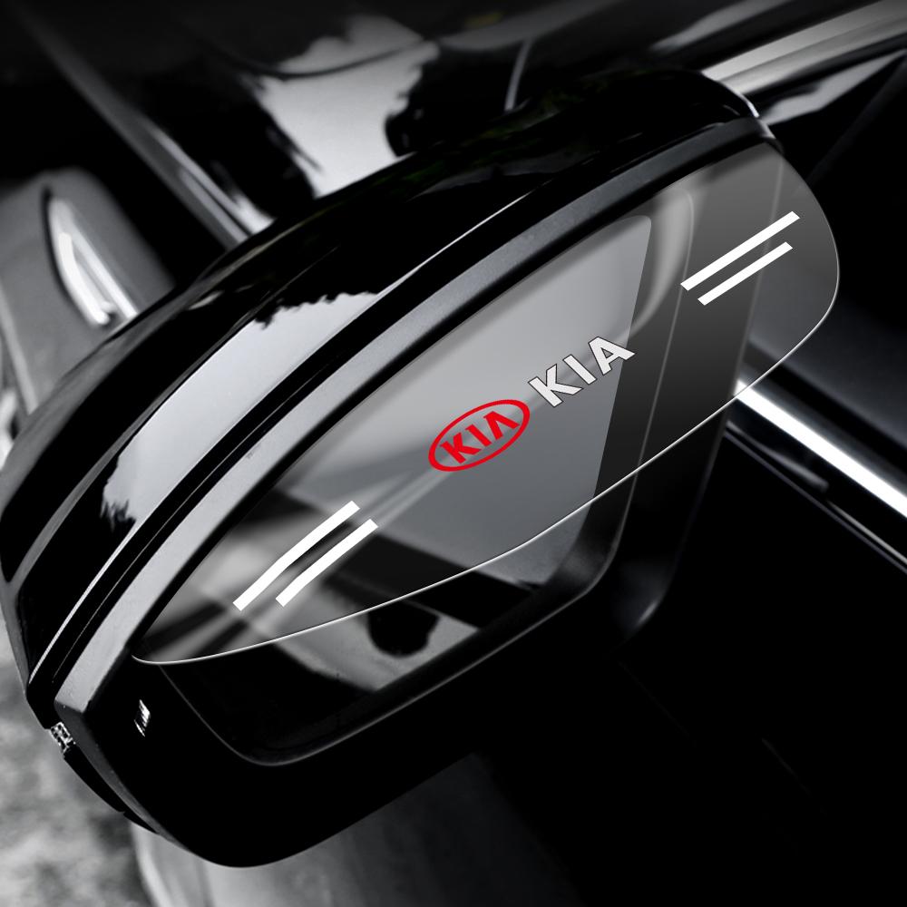 Car Accessories Rear View Mirror Rain Eyebrow Cover Sun Shade Protector For KIA Rio Ceed Sportage Cerato Soul Sorento Picanto k5 MT8