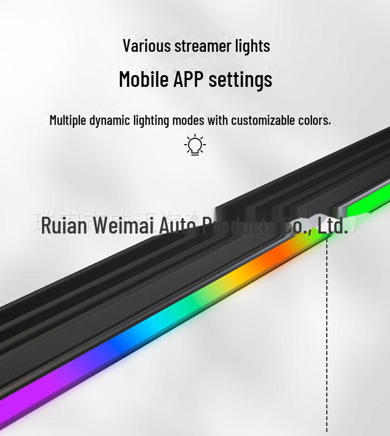 Идеальная боковая электрическая подножка для L8/One L9L7 Wenjie M7 с лампой «Ангельское крыло»