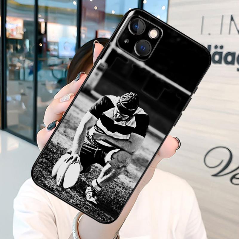 Rugby Ball Funda For IPhone 18 13 14 15 16 Pro Max 11 14 15 16 Pro Max XR Plus X XS Max 12 Mini Covers Coque