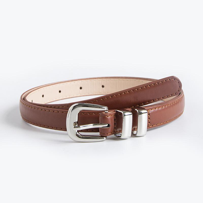 Highquality Pu Leather Belt For Women With Classic Pin Buckle For Business And Casual