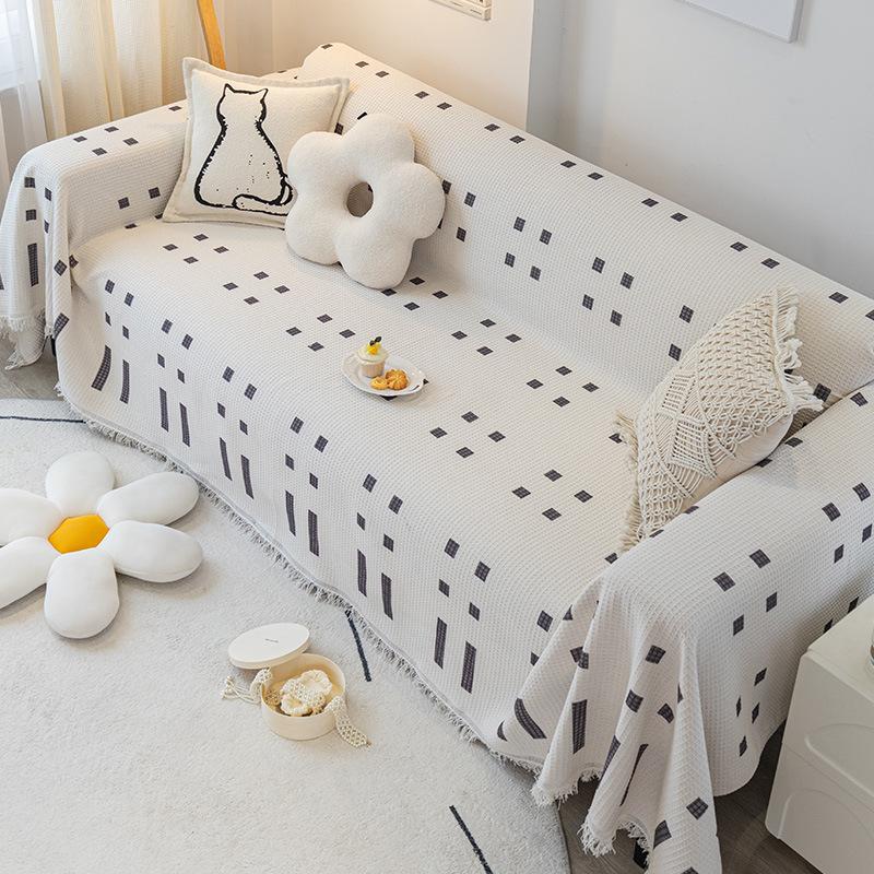 Ткань для чехла на диван, универсальный чехол для дивана с защитой от царапин, ткань для гостиной, простой современный универсальный чехол, одеяло