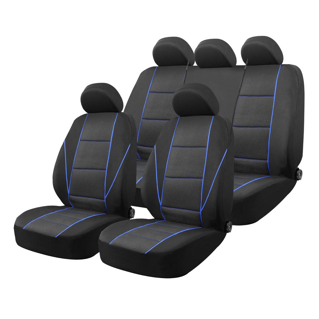 Universal car seat covers, front and rear, set SC18 AMIO-04618