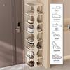 Compact Shoe Rack - Perfect for Small Spaces and Narrow Entryways - Multi-Layer Shoe Storage Cabinet for Home, Office, or Dormitories