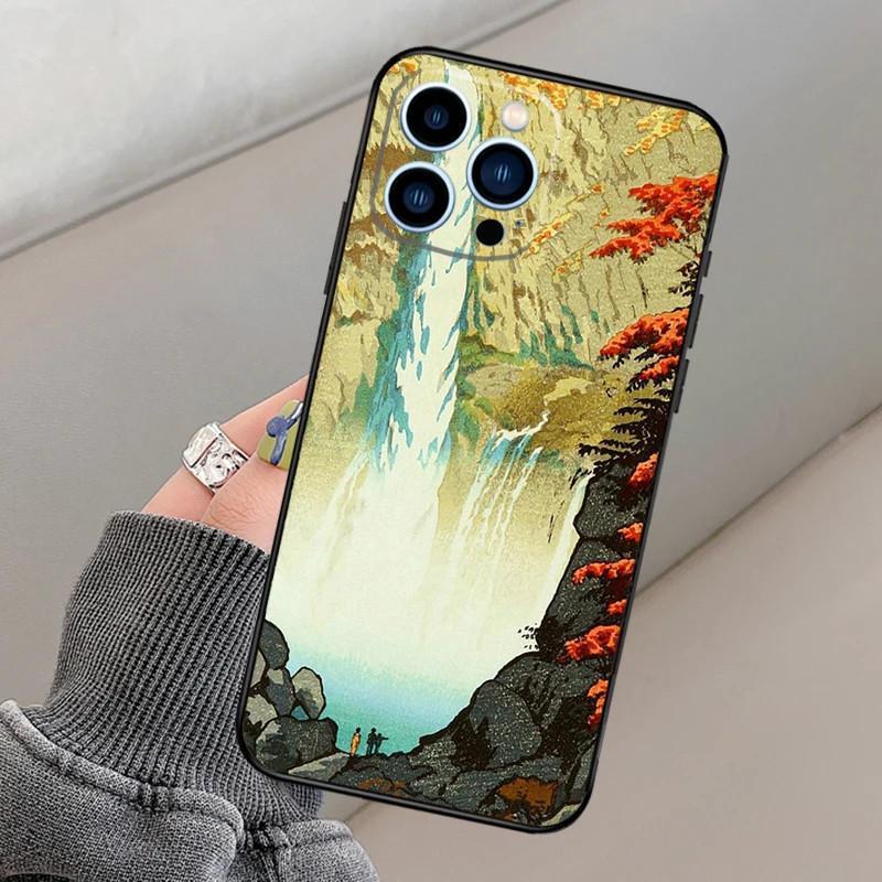 Подходит для Apple IPhone13 Mini Чехол для мобильного телефона Ukiyo-e Japanese Art Чехол для мобильного телефона Hair Painting Anti Drop
