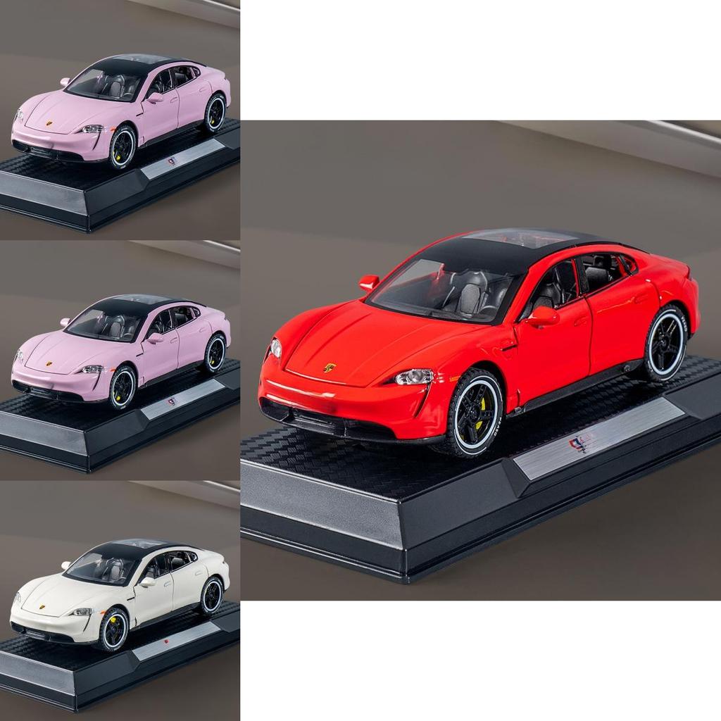 Porsche Car Model Toy With Lighting And Engine Sound Effects For Kids Gift Playroom Decor