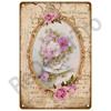Vintage Metal Plaque Plates Decor Garden Flower Rules Metal Sign For Pub Bar Home Wall Decor Art Tin Signs Flower Poster Gift