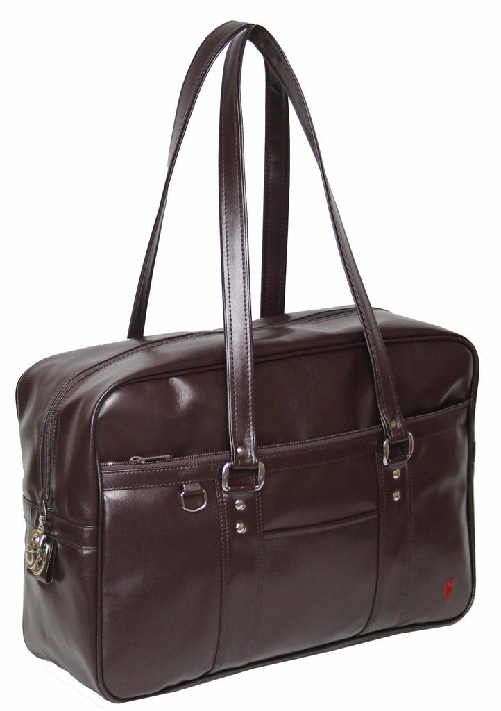 Школьная сумка из искусственной кожи Шоколад [Country Field] [6945]