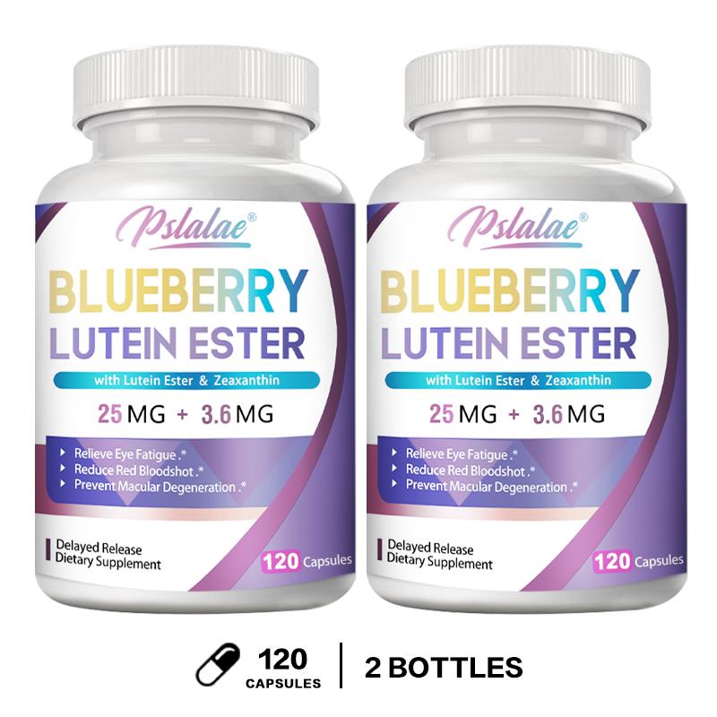 Pslalae - Blueberry Lutein Ester Capsules - Eye Health