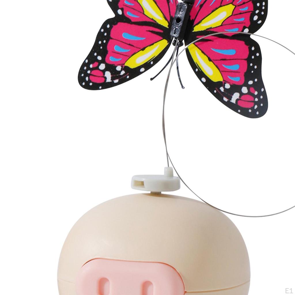 Автоматическая игрушка-бабочка для кошек с функцией вращения