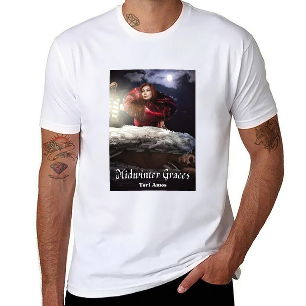 Tori Amos Midwinter Graces Album Art Alt Cover Tshirt Daily Casual Short Sleeve Tee Shirt Tshirt