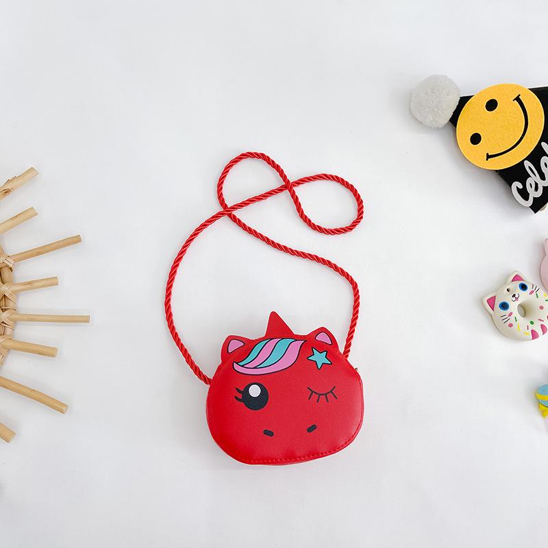 Очаровательный корейский кошелек для монет в виде животного для девочек – Модная детская наплечная сумка кроссбоди