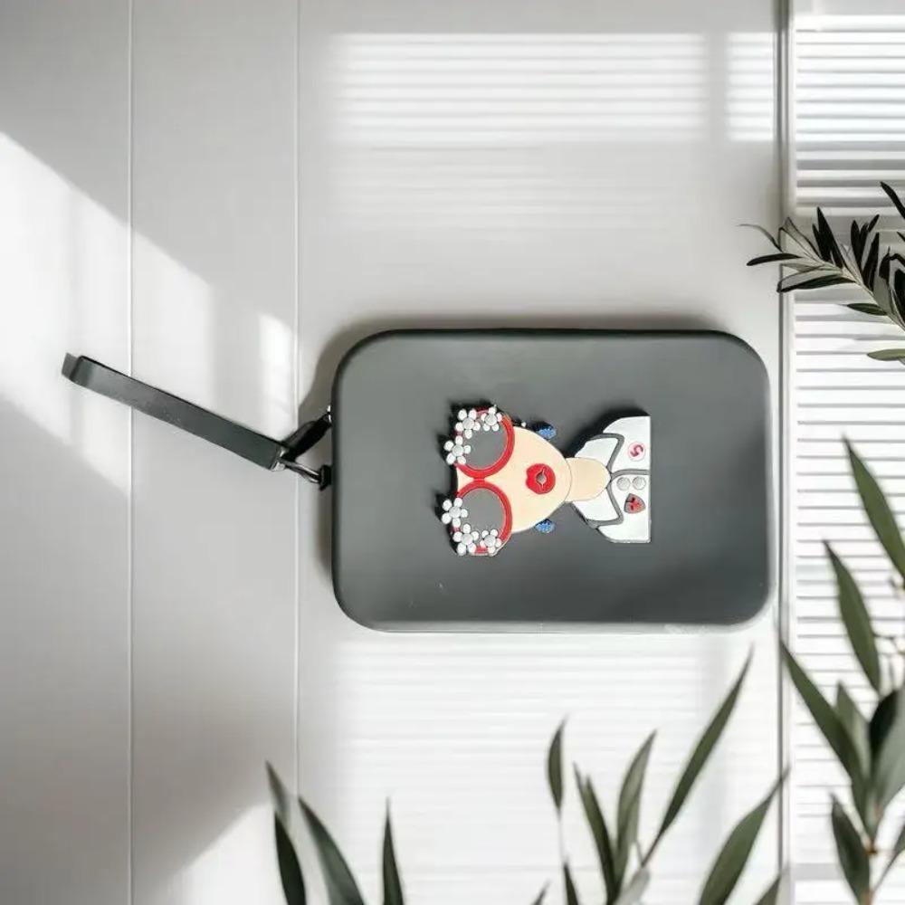 Модная водонепроницаемая силиконовая сумка для хранения Многоцелевая портативная подвесная сумка для телефона Мультяшная косметичка