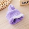 Cute Cat Children's Gloves Thickened Boys and Girls Cold-proof Glove Durable Plush Gloves  Baby
