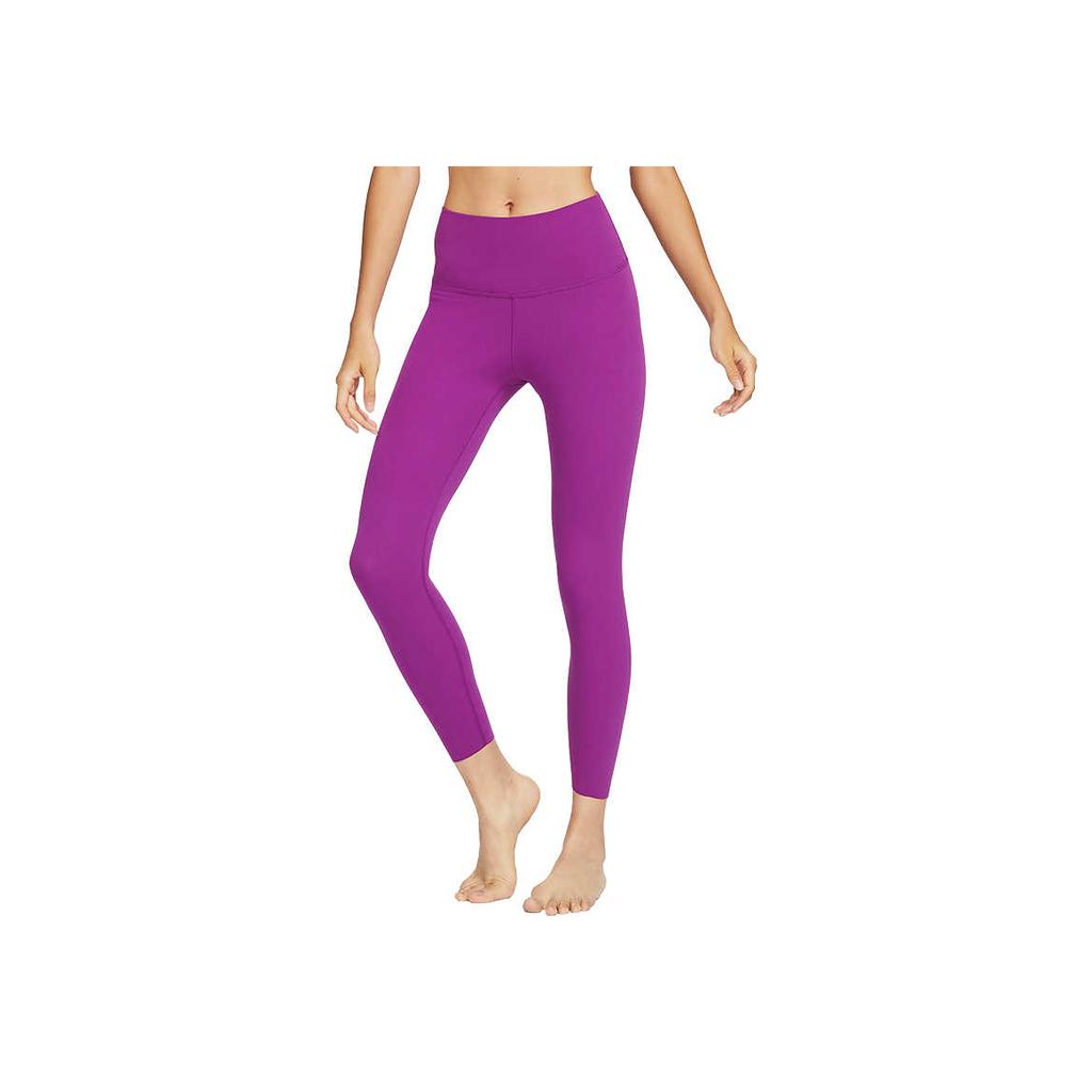 Nike Solid Color High Waist Tight Sports Leggings Women Leggings Purple CJ3802-503