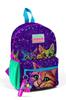 Рюкзак Minik Yuva Фиолетовый Розовый Кот С Узором Два Отделения 23532