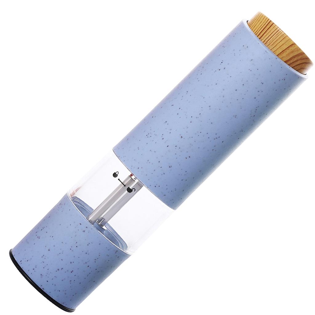 Электрическая мельница для перца и соли на батарейках, регулируемая степень помола, мельница для соли и специй, яркие цвета, кухонный инструмент