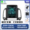 9,7 дюйма для Hyundai Santa Fe 2 2006-2012 для Tesla Style Car Radio Carplay головное устройство автомобильная стереосистема Wifi Android Auto DSP Bluetooth