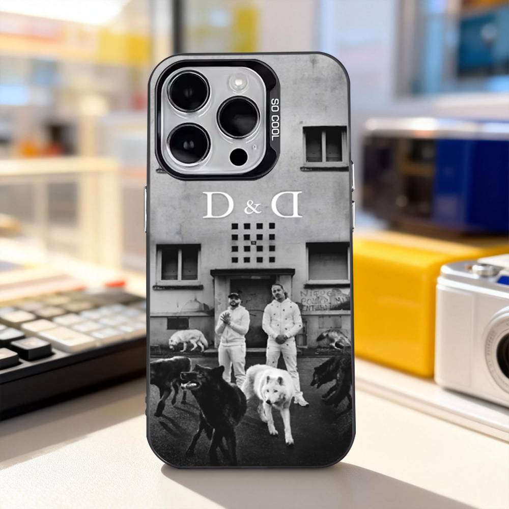 Djadja D-Dinaz Rapper Cool Phone Case For iPhone 11,12,13,14,15,16,17,Pro,Max,Plus,E,Air,Mini IMD Matte Black