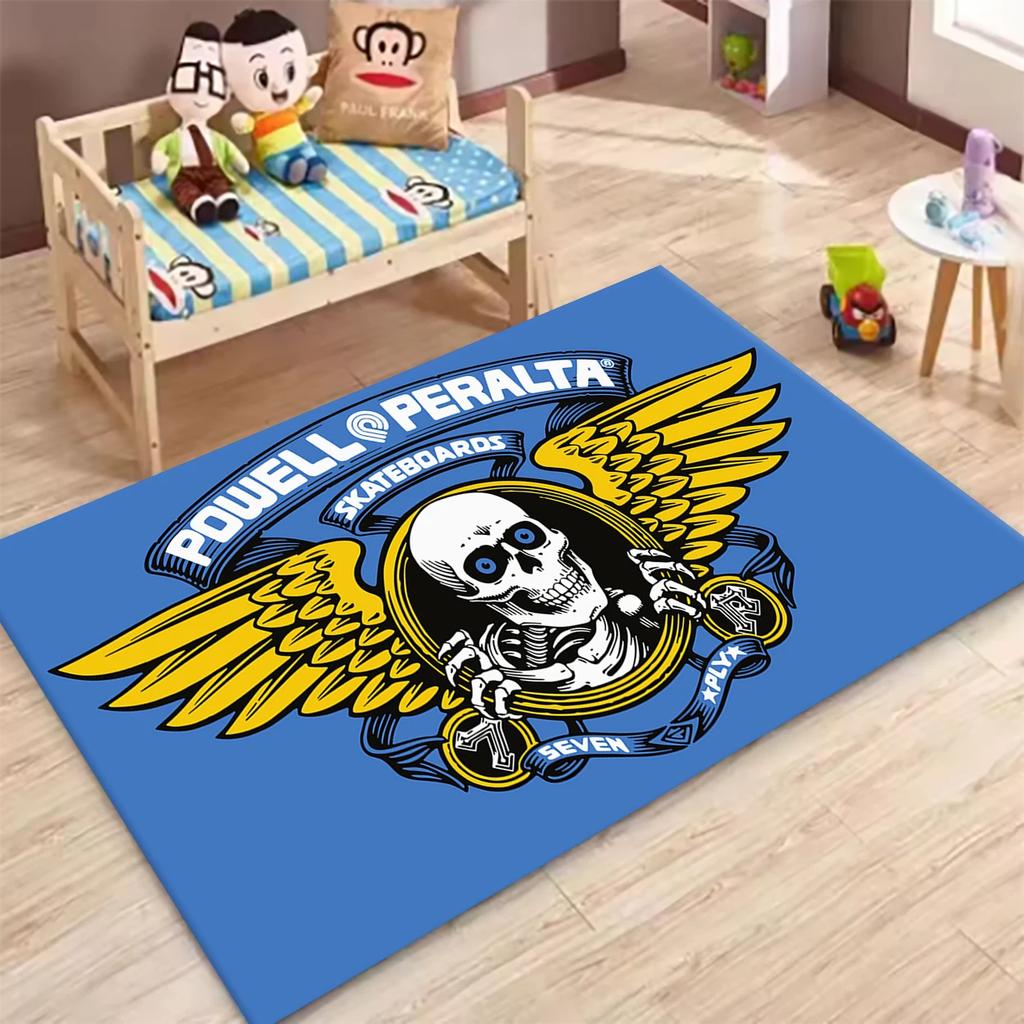 P-Powell P-Peralta скейтборды Ковры Нескользящий Многофункциональный ковер Ковры для гостиной Напольные коврики для прихожей Дом Кухня Коридор