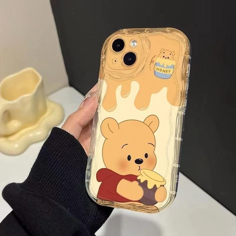 Клубничный Медведь Яблоко 16 Подходит для 16 Пар iPhone13 Мягкий 15Promax Чехол для Мобильного Телефона 11 Douyin XR Женский XS