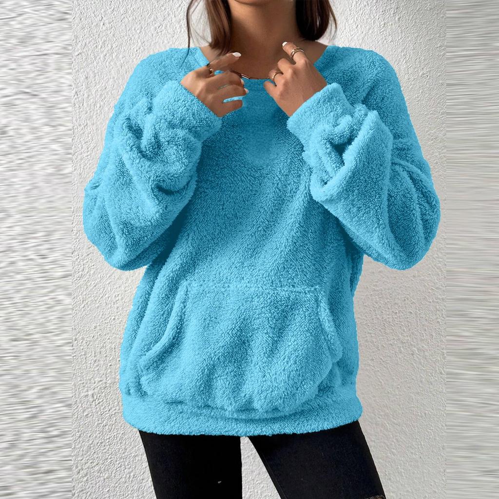 Womens Oversized Hoodies Fleece Sweatshirts Fall Fashion 2025 Pullover Sweaters Winter Clothes