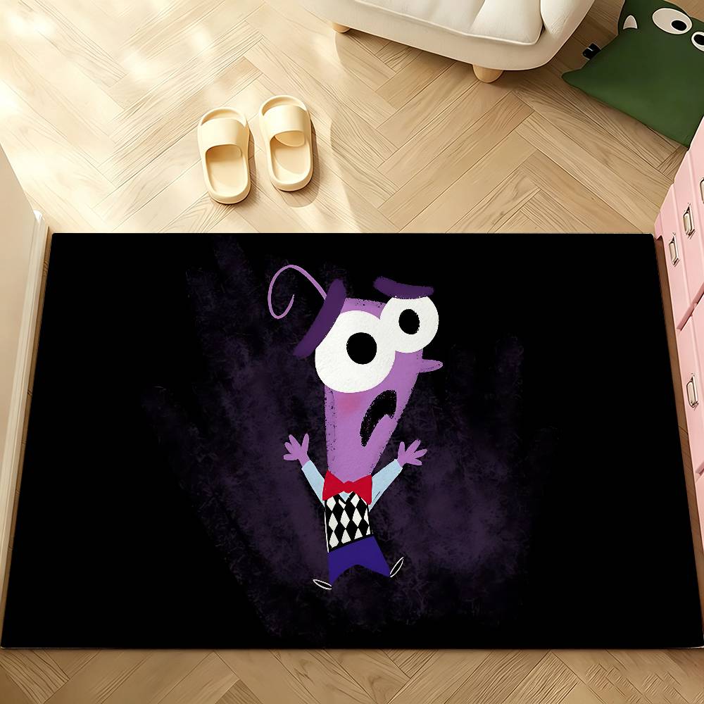 Anime I-inside O-out Carpet Bathroom Anti-slip Mat Door Mat Home Decoration Mat Entrance Door Mat Scratch-resistant Door Mat