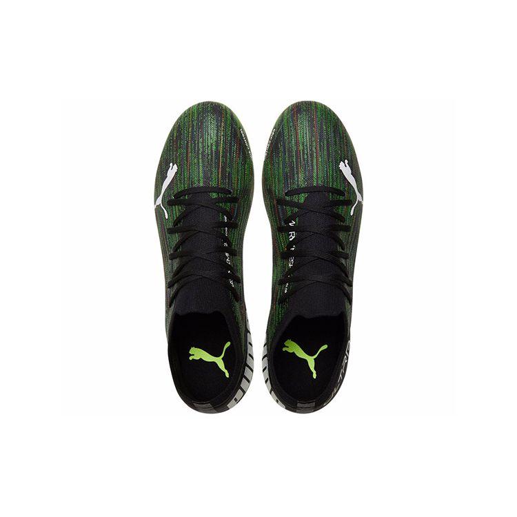 Puma Ultra 3.2 Mg Spectra Round Toe Lace-Up Mg (Rubber Short Studs) Soccer Shoes Men Soccer Shoes Black 106350-02